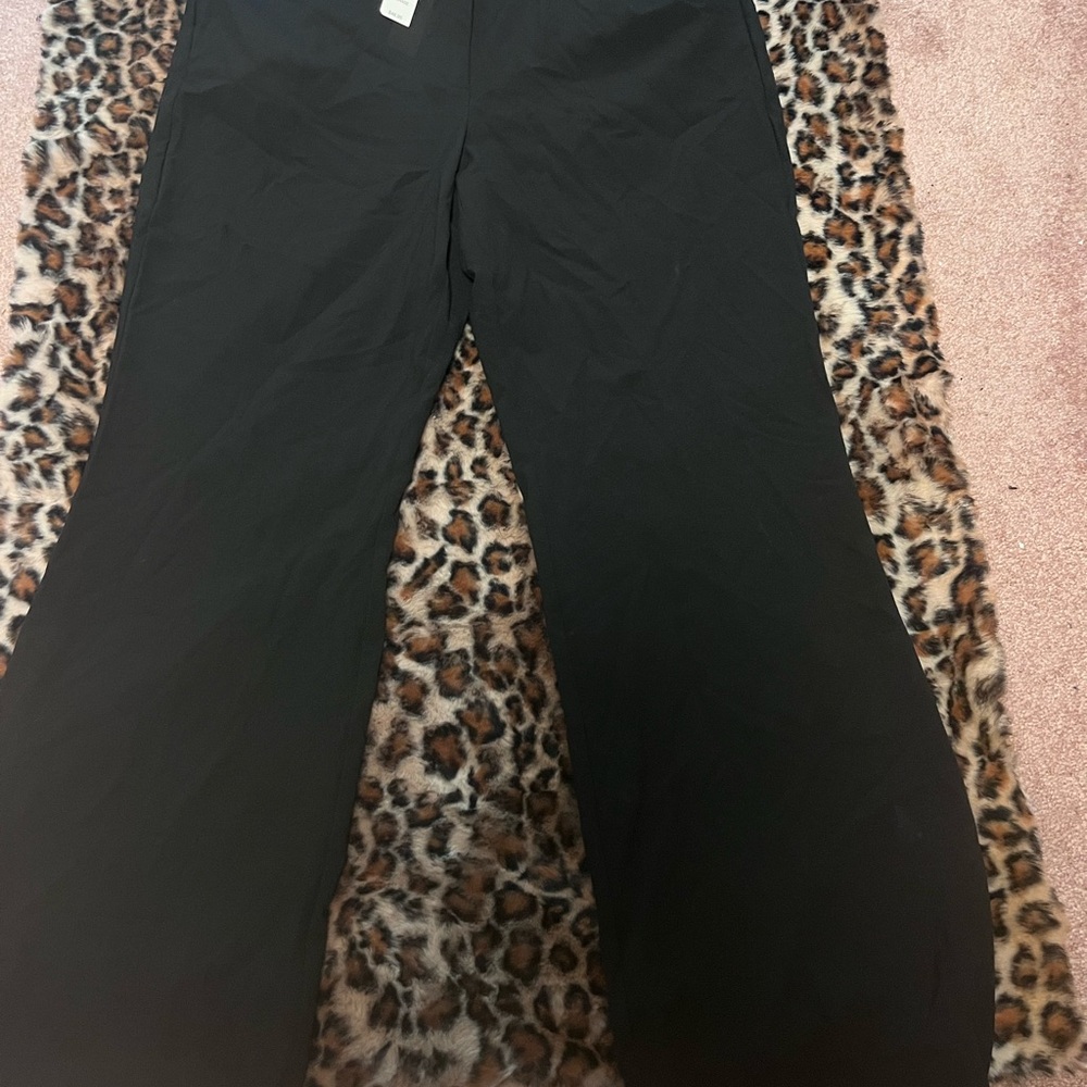 New York & Company Black Wide-Leg Pants
